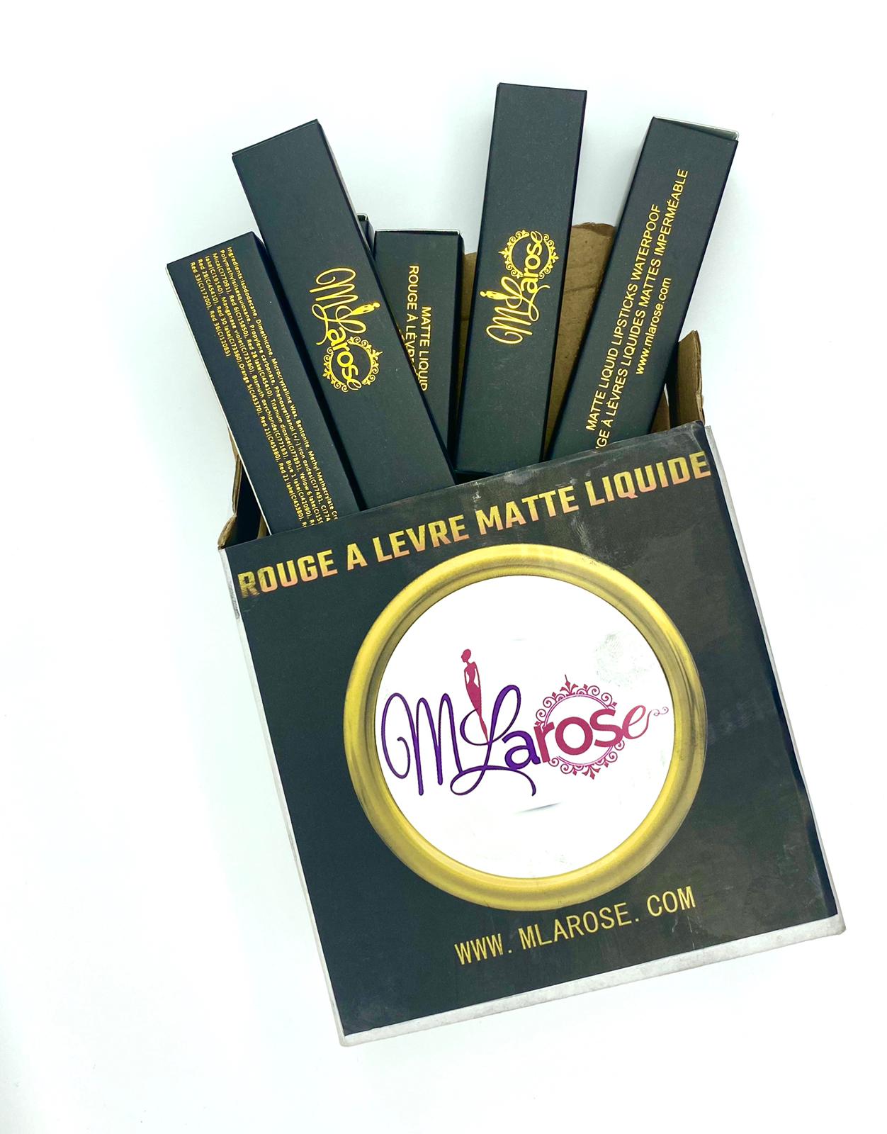ROUGE À LÈVRES MATTE LIQUIDE MLR ( LIPSTICK ) PAQUET DE 10, TOUTES LES COULEUR