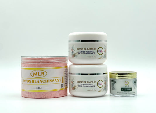 Gamme Crème Rose Blanche x2