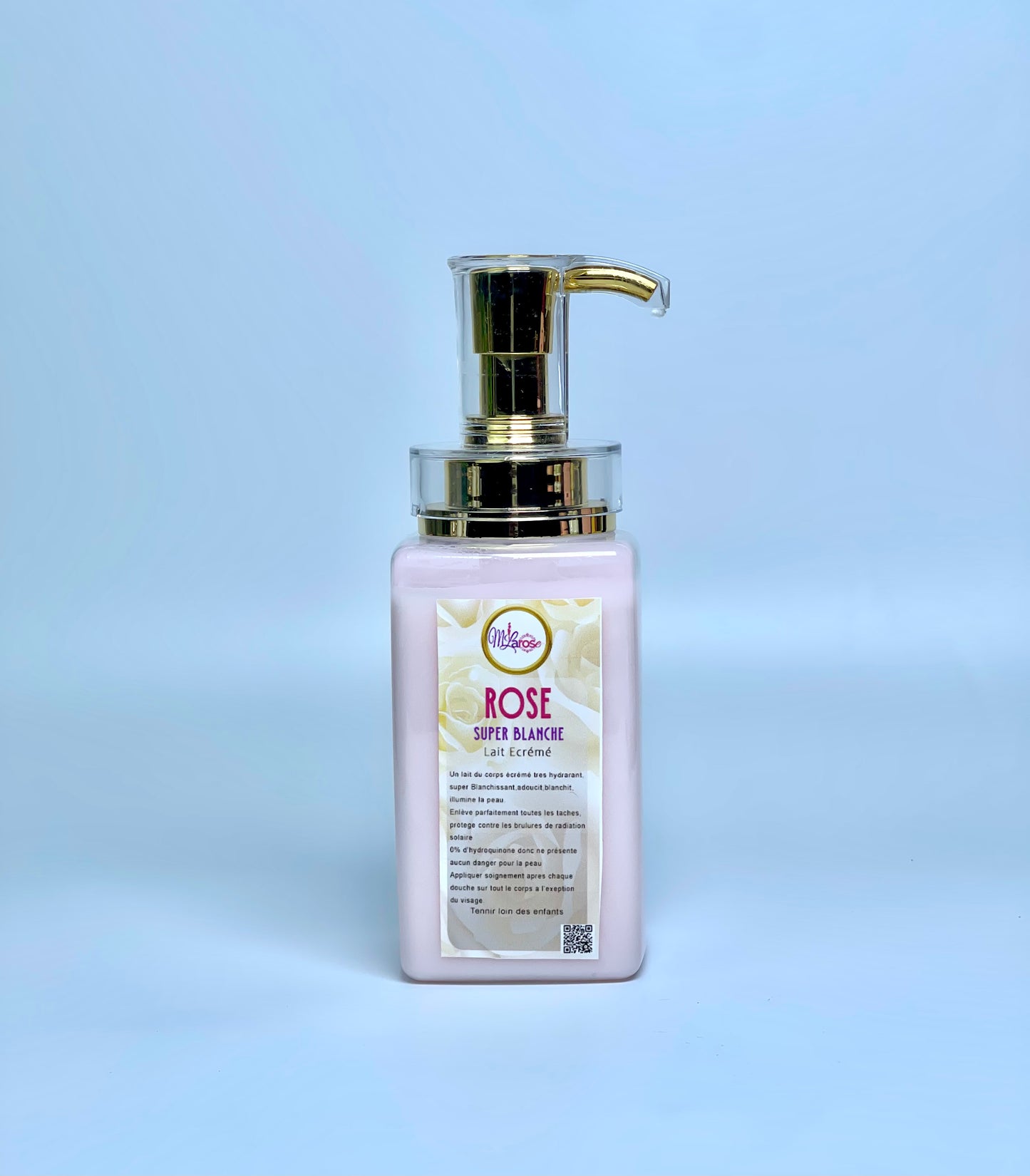 Rose Super Blanche lait écrémé