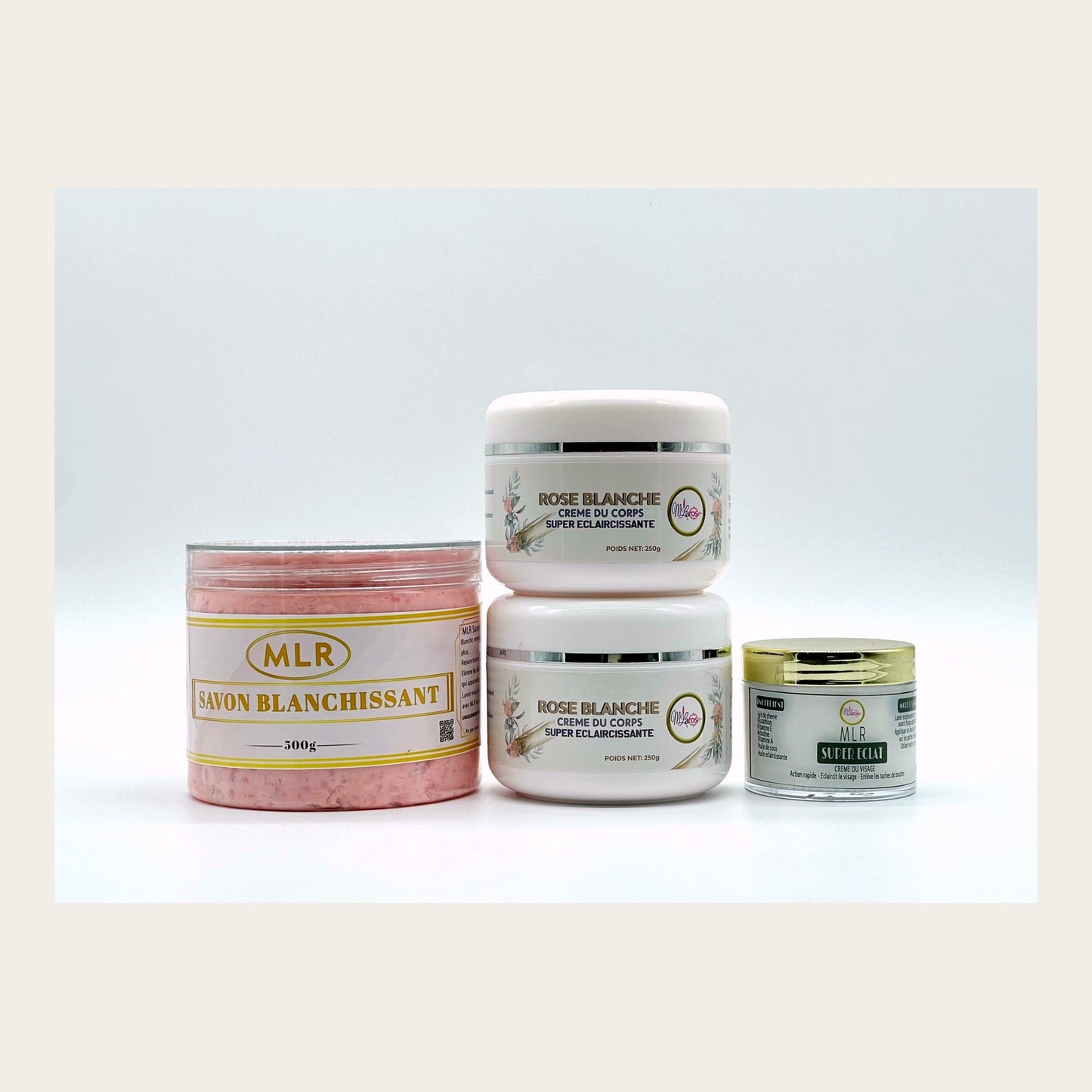 Gamme Creme Rose Blanche x2 MLarose