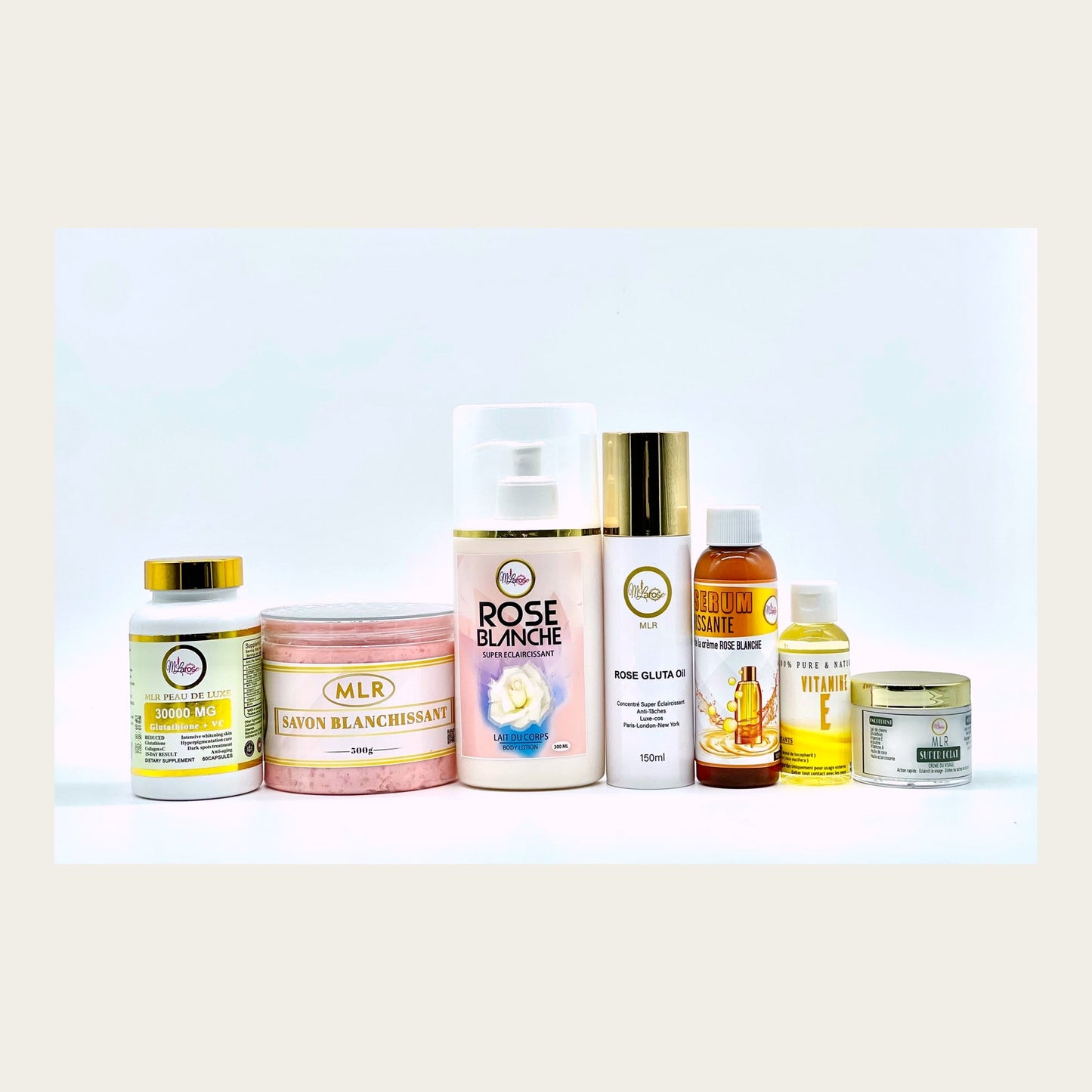 Gamme Rose Blanche Dosee MLarose