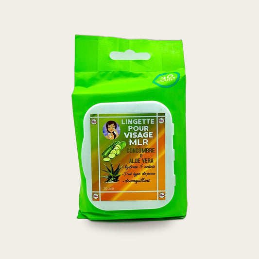 Lingettes Visage Concombre & Aloe Vera MLR