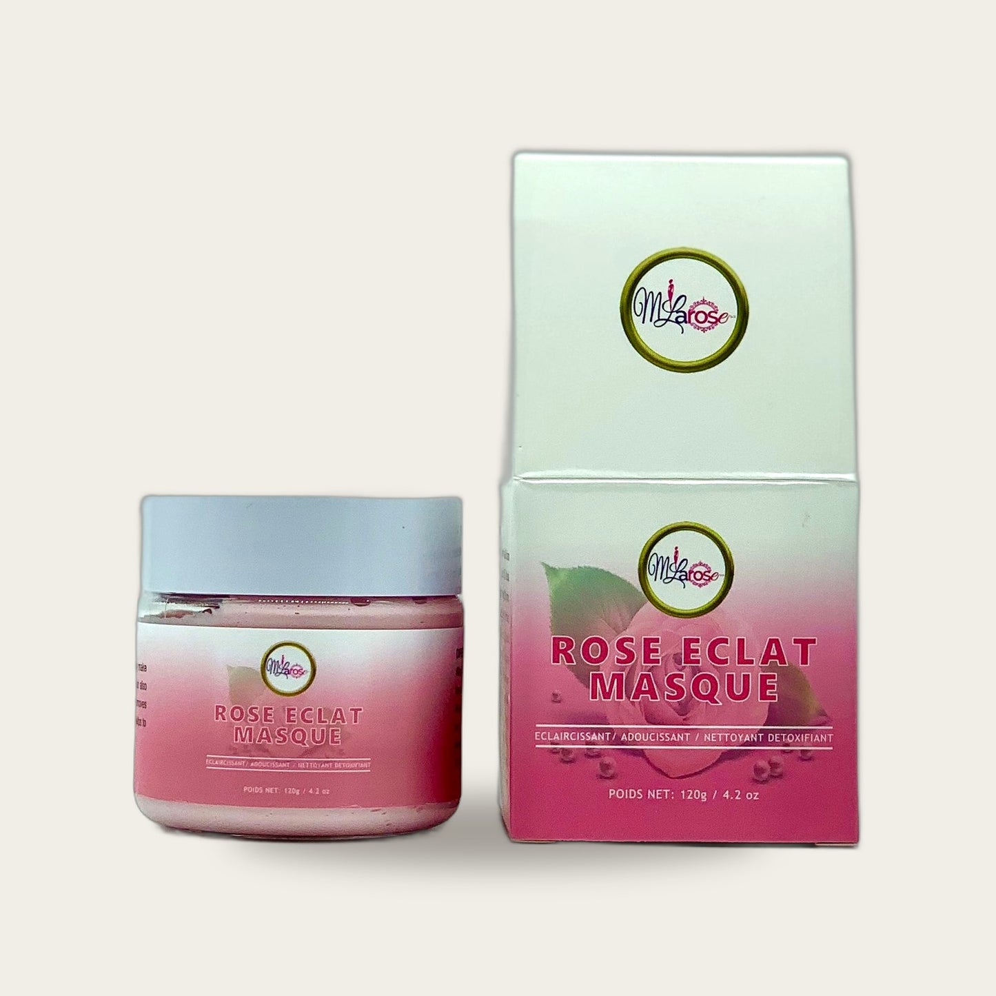 Masque du Visage Rose Éclat MLR